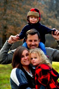 The author and her family